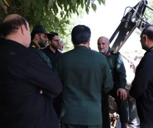 بازدید فرمانده سپاه لرستان از پروژه‌های آب‌رسانی شهرستان های دلفان و سلسله