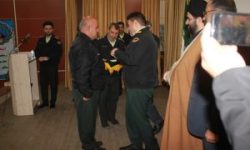 یک درجه تشویقی حاصل صیانت از آرای مردم توسط پلیس وظیفه شناس پلدختری