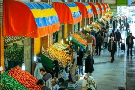 اولین بازارچه موقت میوه و تره‌بار محلی در خرم آباد راه اندازی شد