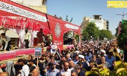 پیکر مطهر شهدای دهه ولایت لرستان در استان لرستان تشییع شد