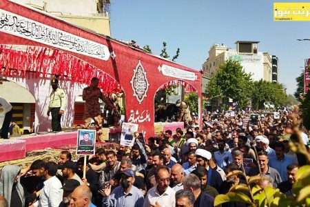 پیکر مطهر شهدای دهه ولایت لرستان در استان لرستان تشییع شد